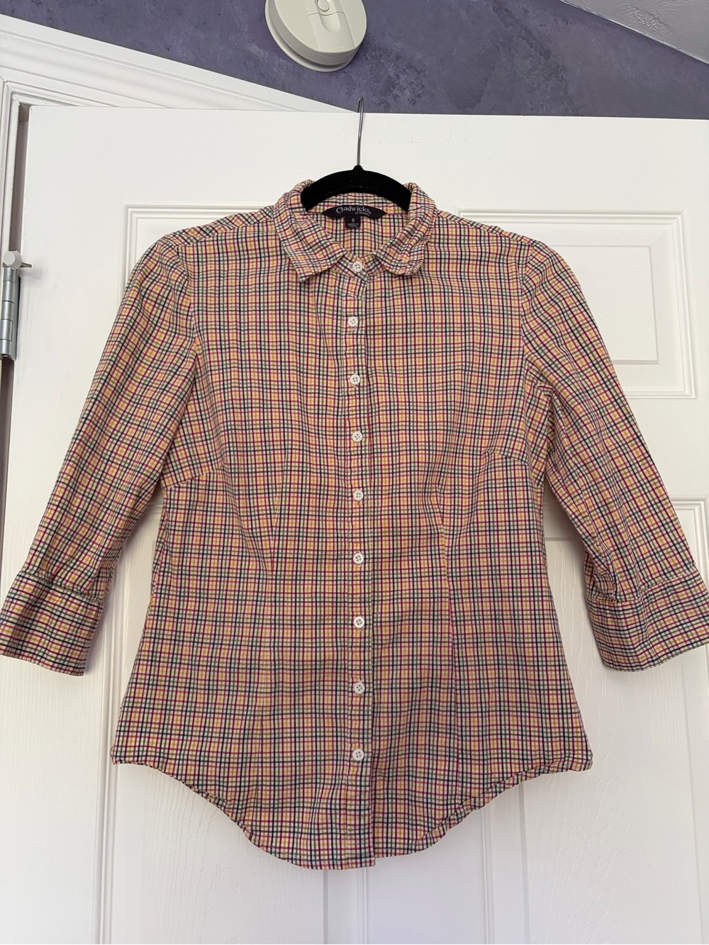 Chadwicks Multicolor Plaid Shirt